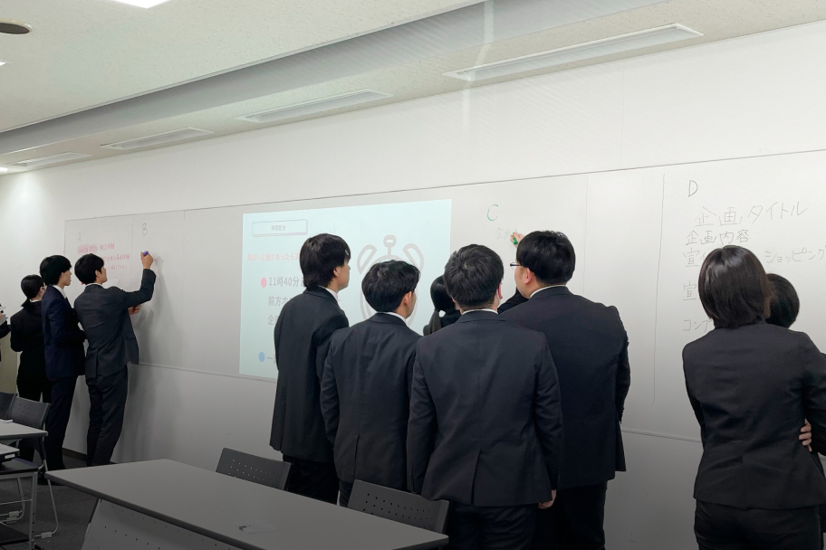 新入社員研修の様子